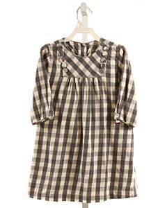 BELLA BLISS  GRAY  GINGHAM  DRESS