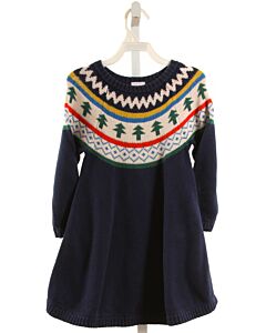 HANNA ANDERSSON NAVY KNIT DRESS