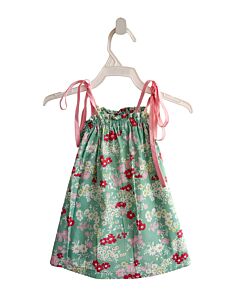 BELLA BLISS  GREEN  FLORAL  SLEEVELESS SHIRT