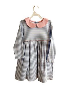 LUIGI  BLUE  STRIPED  DRESS