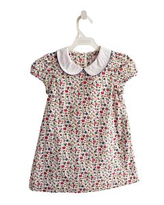 CPC  MULTI-COLOR  FLORAL  DRESS WITH RIC RAC