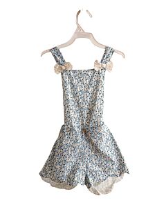 DONDOLO  BLUE  FLORAL  ROMPER