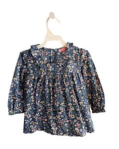 BISBY BY LITTLE ENGLISH  BLUE  FLORAL  SHIRT-LS