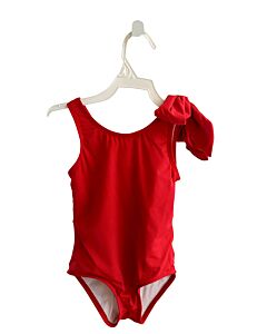 THE BEAUFORT BONNET COMPANY  RED    1-PIECE SWIMSUIT WITH BOW