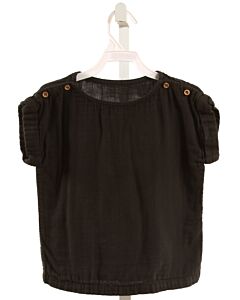 POUDRE ORGANIC  BLACK    SLEEVELESS SHIRT