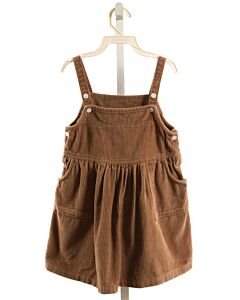 LITTLE COTTON CLOTHES  BROWN CORDUROY   DRESS