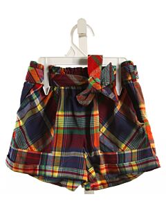 POLO BY RALPH LAUREN  NAVY  PLAID  SHORTS
