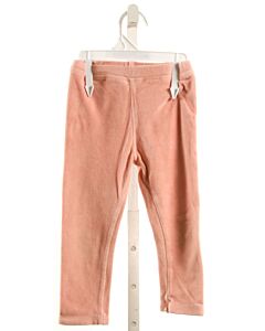 MONICA + ANDY  PINK VELOUR   LEGGINGS