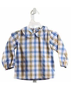 BELLA BLISS  MULTI-COLOR  GINGHAM  SHIRT-LS