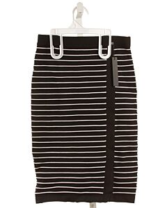 USTABELLE  BLACK  STRIPED  SKIRT