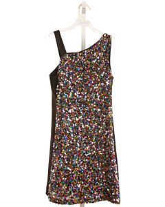 SARA SARA  MULTI-COLOR   SEQUINED PARTY DRESS