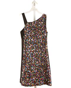 SARA SARA  MULTI-COLOR   SEQUINED PARTY DRESS