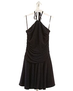 GIGI RI  BLACK KNIT   PARTY DRESS