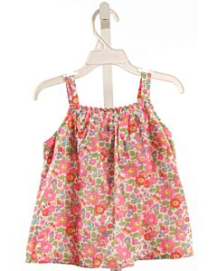 LILY ROSE  PINK  FLORAL  SLEEVELESS SHIRT