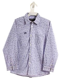 MAYORAL  BLUE  FLORAL  DRESS SHIRT