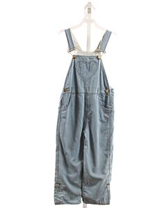 DOTTY DUNGAREES  CHAMBRAY    ROMPER