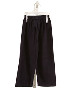 ZUCCINI  NAVY CORDUROY   PANTS WITH BOW