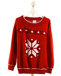 FLORENCE EISEMAN  RED    SWEATER