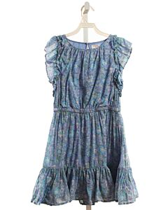 CREWCUTS  BLUE  FLORAL  DRESS