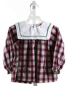 THE BEAUFORT BONNET COMPANY  PINK  PLAID  SHIRT-LS