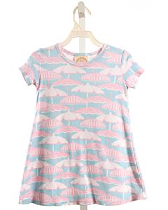 THE BEAUFORT BONNET COMPANY  LT PINK  PRINT  KNIT DRESS