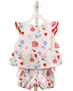 THE BEAUFORT BONNET COMPANY  WHITE  FLORAL  2-PIECE OUTFIT