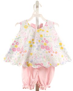 THE BEAUFORT BONNET COMPANY  WHITE  FLORAL  2-PIECE OUTFIT