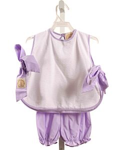 THE BEAUFORT BONNET COMPANY  LAVENDER SEERSUCKER   2-PIECE OUTFIT