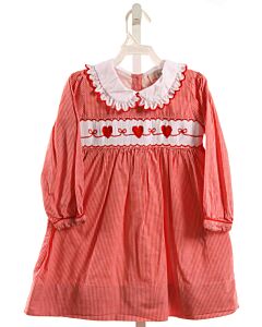 SMOCKINGBIRD  RED  GINGHAM SMOCKED DRESS