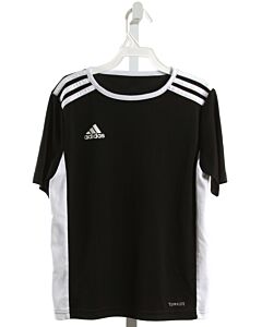 ADIDAS  BLACK    KNIT SS SHIRT