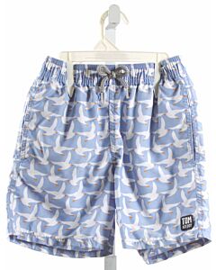 TOM & TEDDY  LT BLUE    SWIM TRUNKS