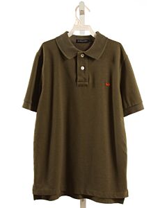 SOUTHERN MARSH  FOREST GREEN PIQUE   KNIT SS SHIRT