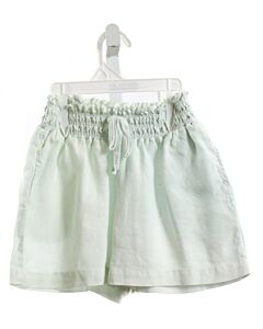 BELLA DAHL  LT BLUE LINEN   SHORTS