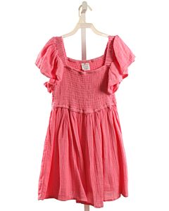 SHADE CRITTERS  HOT PINK   SMOCKED DRESS