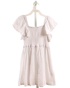 SHADE CRITTERS WHITE SMOCKED DRESS