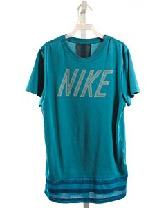 NIKE  BLUE    KNIT SS SHIRT