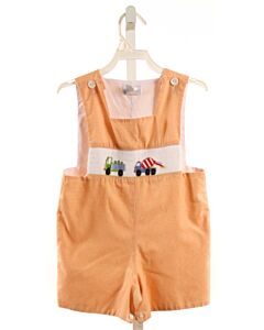 VIVE LA FETE  ORANGE  GINGHAM SMOCKED JON JON