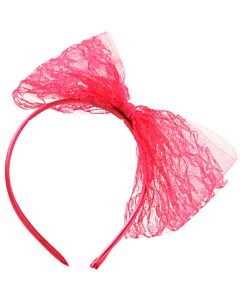 NO TAG  PINK TULLE   HEADBAND