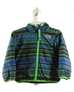 NORTH FACE  GREEN   PRINTED DESIGN OUTERWEAR