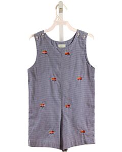 K & L  BLUE  GINGHAM  JON JON