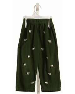 THE BEAUFORT BONNET COMPANY  GREEN CORDUROY   PANTS