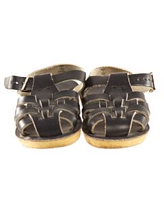 SUN SANS/ SALTWATER SANDALS BLUE SANDALS  *EUC SIZE TODDLER 7