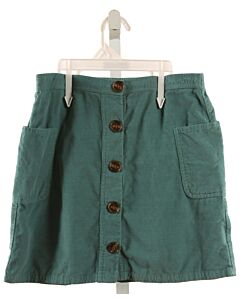 LITTLE ENGLISH  GREEN CORDUROY   SKIRT