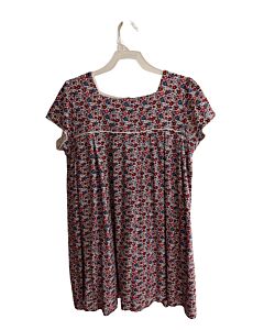 LILA + HAYES  RED  FLORAL  KNIT DRESS