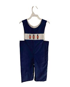 BANANA SPLIT  NAVY CORDUROY  SMOCKED LONGALL