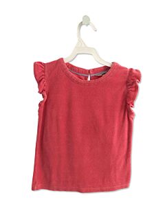 MINI BODEN  RED TERRY CLOTH   SLEEVELESS SHIRT