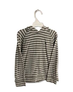 CREWCUTS  GRAY  STRIPED  KNIT LS SHIRT