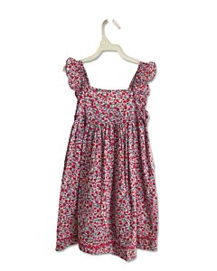 BUSY BEES  RED  FLORAL  DRESS