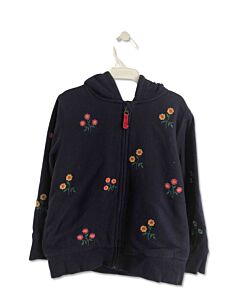 MINI BODEN  NAVY  FLORAL EMBROIDERED OUTERWEAR