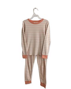 LAKE PAJAMAS  ORANGE  STRIPED  LOUNGEWEAR